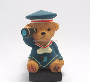 Producto superior con la mejor venta de estatuilla de oso marinero de mascota Náutica de resina para decoración del hogar de Vietnam - Product Image 1