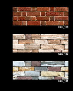 Azulejo de pared de elevación 20x60cm azulejos de pared exterior azulejos de pared interior azulejos de pared exterior de aspecto de piedra - Product Image 4