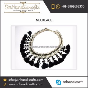 Trendy Light Weight Excellent Quality Tassel Necklace for Bulk Buyer - Product Image 1