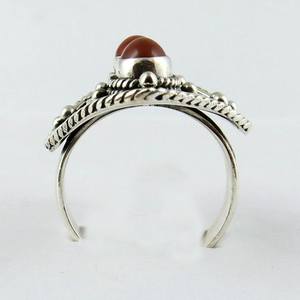 ยอดเยี่ยมรูปไข่แฟนซีรูปร่าง Carnelian 925แหวนเงินสเตอร์ลิง925ผู้ส่งออกและผู้ค้าส่ง925อินเดียเครื่องประดับเงิน - Product Image 6