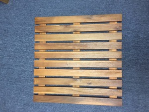 High Quality Acacia Bath Mat Non slip for <b>Bathroom</b> Teak <b>Bathroom</b> <b>Stool</b> - Product Image 4