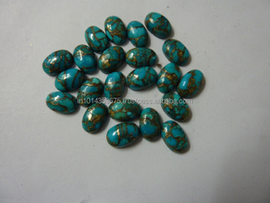 Turquesa Natural Azul/Verde/Morado, Piedras Talladas de Formas y Tamaños Variados, Certificadas por Terceros para Joyería - Product Image 6
