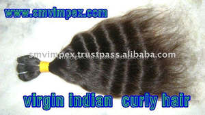 Cabello Humano Virgen Indio Remy para Tejer, 100% Sin Procesar, Calidad Superior, Trama Única, Listo para Permanente - Product Image 4