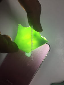 Venta al por mayor de piedras preciosas azules naturales sueltas sin cortar CZ-piedras en bruto verde crisoprasa azul piedras preciosas - Product Image 3