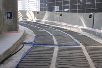 Système Raon Tapis de câble chauffant pour RSMM-C électrique pour mortier AC 220V/AC380V Garantie de 10 ans Système de chauffage par le sol électrique glace neige