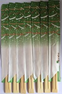 Nueva vajilla a granel Respetuoso con el medio ambiente Top Stock de madera Twin Sushi Bulk Tensoge palillos de bambú - Product Image 5