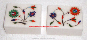 Marble Inlay Jewelry Box - Product Image 1