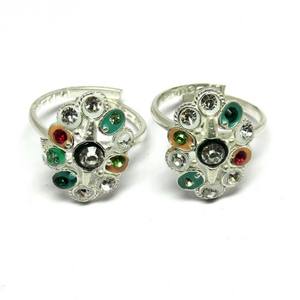 Anillo de Plata de Ley 925 con gema de zirconia cúbica, joyería hecha a mano con punta, de varios tamaños, venta al por mayor - Product Image 3