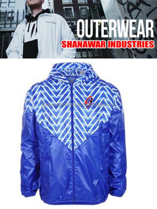 Chaqueta cortavientos reflectante Chaqueta deportiva para correr para hombre Chaqueta cortavientos de dos tonos - Product Image 2