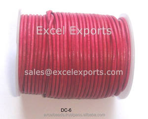 El proveedor mayorista indio Excel Exports ofrece una banda de encaje de cuero para pulseras y joyería Textiles y productos de cuero - Product Image 6