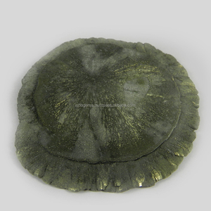 Venta al por mayor 90mm Natural Fools Gold Sun Pyrite Pendant 128.35gm Piedra preciosa suelta para mujeres IG0464 - Product Image 1