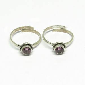 Anillo de plata de primera ley con forma redonda para mujer, sortija, plata esterlina 925, Circonia cúbica, zirconia, circonita, zirconita, zirconita, color rosa - Product Image 2