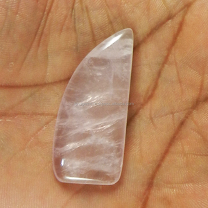 18*42mm Natural Rose quartz 8.50 gms Fancy Cabochon, high quality gemstone - Product Image 1