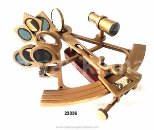 Vintage Nickel Sextant - Product Image 1