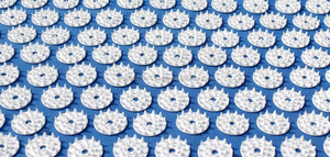 Colchón de masaje de disco redondo de acupresión de diseño personalizado de calidad superior Proveedor indio-Estera para pies y cuerpo - Product Image 6