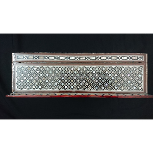 J51 Hộp Đựng Trang Sức Hình Chữ Nhật Khảm Ngọc Trai Lớn Ai Cập - Product Image 5