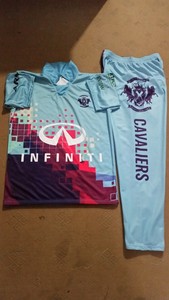 Conception personnalisée OEM pour uniformes de cricket, teinture complète PK - Product Image 2