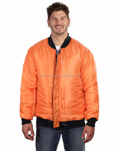 Motif de broderie CAMOUFLAGE personnalisable veste de bombardier de vol en satin confortable haute rue vêtements d'hiver imperméables enduits - Product Image 4