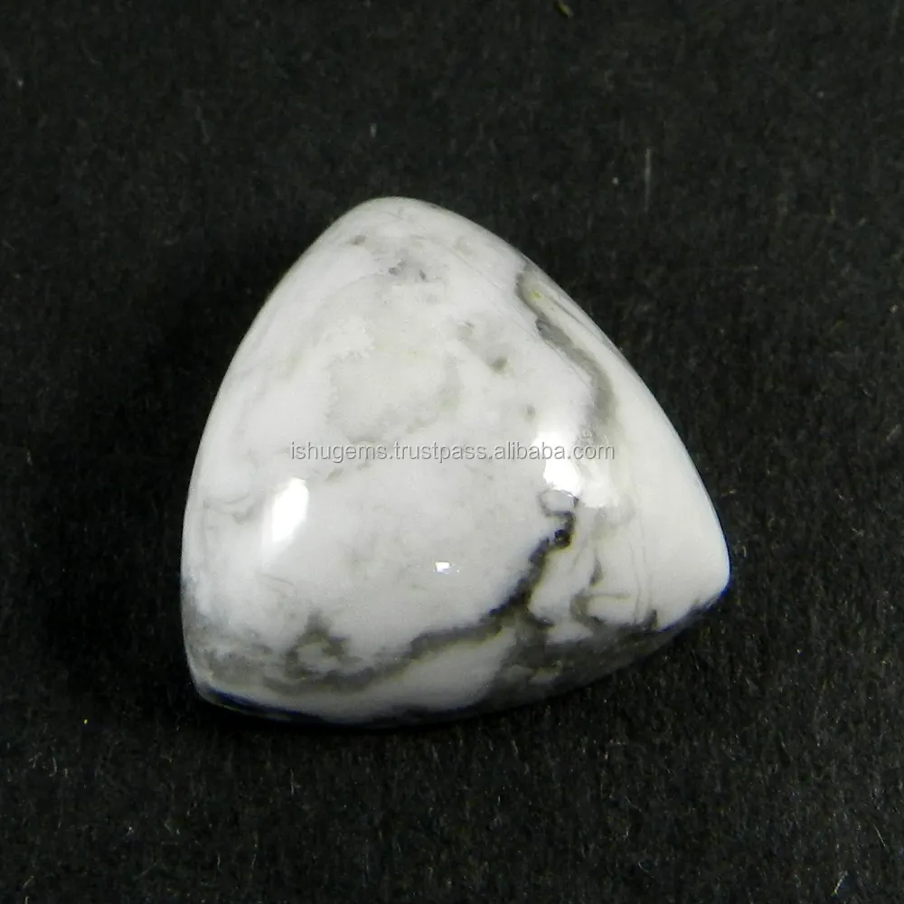 Howlite แจสเปอร์จากแอฟริกาใต้17.2 Cts ล้านล้าน Cab 16X16มม. หินสำหรับเครื่องประดับ IG2720