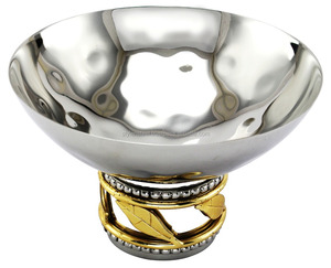 ชามถั่วมีดีไซน์,พร้อมถ้วยใส่ถั่วสเตนเลสสตีลสำหรับตกแต่งบ้าน - Product Image 1