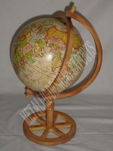 Văn phòng thiết kế hiện đại Thế Giới toàn cầu thủ công mỹ nghệ Nhôm kim loại bản đồ thế giới - Product Image 5