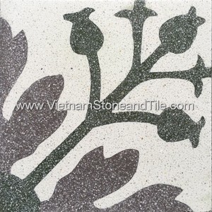 Meilleures ventes de carreaux de ciment faits à la main au Vietnam Finition terrazzo encaustique Style design moderne Accents antidérapants et résistants à l'usure - Product Image 4