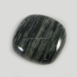 Cabochon de pierres précieuses naturelles, jaspe à queue de poisson de 22mm 5.10 gms, pour bijoux IG0806 - Product Image 1