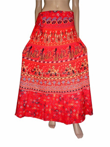 Enveloppant Hippie Boho Gypsy mandala Coton Wrap Autour Jupe wrap roan Coton Designer Imprimé Animaux Robe Hippie Boho Femmes - Product Image 3