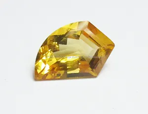 Certified Semiprecious Natural Citrine Fancy Shape Gemstone For Jewelry Making Ring Earring At Wholesale Price