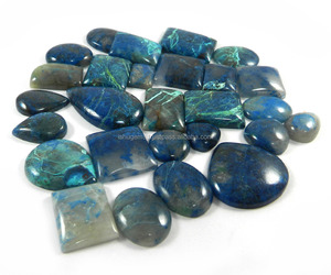 Paquete de regalo de 27 piezas Shattuckite Forma libre 100 GRM Cabochon, Gema IG0593 - Product Image 2