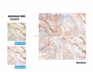 Carreaux de sol en porcelaine à finition brillante et polie à bas prix - Product Image 5