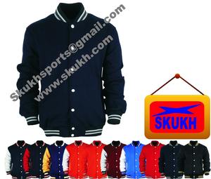 Hombres y mujeres, Hombres estilo americano Varsity Baseball Letterman College University Jacket Coat - Product Image 1