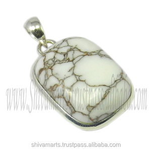 Bijoux indiens faits à la main à conception simple pendentif en argent sterling pur 925 pour femme et fille bijoux fins pendentifs et breloques - Product Image 2