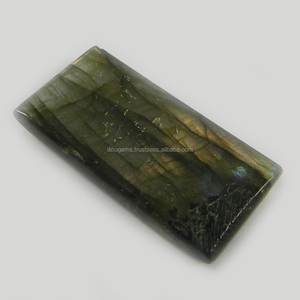 ลาบราดอไรต์สี่เหลี่ยมผืนผ้า Cabochon 7.40 Gms,พลอยหลวมขายส่งขนาด17X33มม. - Product Image 2