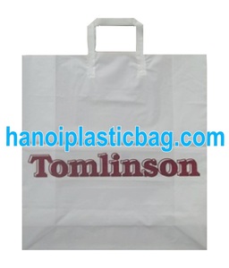 Cheap tri fold handle plastic bag Customized Printing - Product Image 3