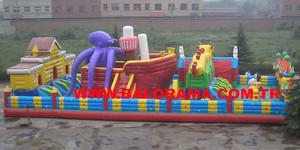 Dareuse gonflable géante pour poulpe, terrain de jeux gonflable commercial - Product Image 6