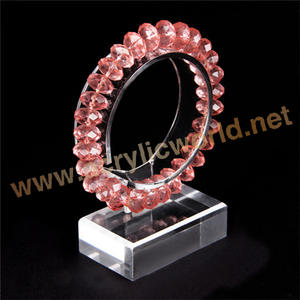 Magnifique présentoir personnalisé pour boucles d'oreilles/bijoux en plexiglas/collier présentoir pour collier en acrylique présentoir pour bijoux - Product Image 2