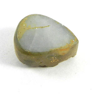 Druzy Dorado al por Mayor de 6.0 Gms, Cabujón de Piedra Preciosa Natural con Corte de Pera de 16x21mm de la India, Sin Certificado, Modelo de Gemas Ishu IG1449 - Product Image 2