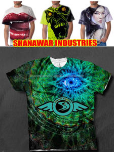 T-shirt personnalisé avec logo imprimé numériquement 100% coton, chemises décontractées pour hommes écologiques - Product Image 5