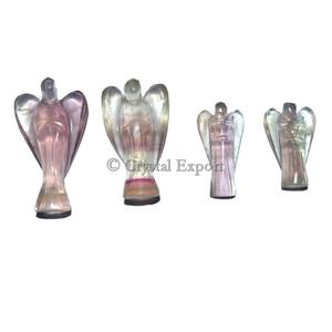 Ángeles de Piedras Preciosas de Ágata Multi, Tallados y Grabados, Recuerdo de Feng Shui, Venta al por Mayor para Exportación - Product Image 1