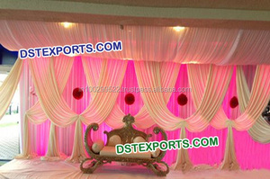 Muslim Wedding <b>Colourful</b> Mehandi Stage Punjabi Wedding Sangeet Stage Hindu Wedding Stage Wholesale Wedding Decor <b>Set</b> Australia - Product Image 3