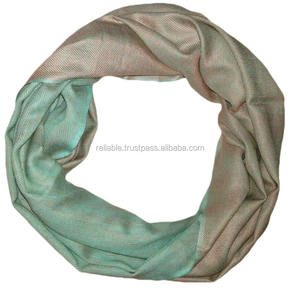 Viscosa Algodón Reversible Infinity Bufanda Tradicional Chal y Bufanda para Primavera - Product Image 4