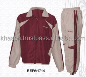 ชุดกีฬามีฮู้ดสำหรับผู้ชายชุดวอร์มมีซิปสีพื้น - Product Image 5