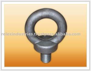 Boulons de levage à œil en laiton standard Din Écrous Filetage M3 M4 Finition zinguée Tailles disponibles 10mm 16mm 20mm 25mm pour le plastique - Product Image 2