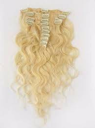 NATURAL HUMAN HAIR WITH CUTICLES INTACT BLONDE HAIR EXTENSIONS REMY VIRGIN HAIR - Product Image 4