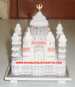 Taj Mahal exclusif en marbre blanc - Product Image 1
