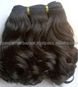 TEMPLE <strong>HAIR</strong> INDIAN HUMAN <strong>HAIR</strong> VIRGIN <strong>REMY</strong> <strong>HAIR</strong> MACHINE WEFTS - Product Image 6