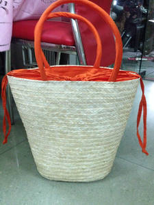 SAC DE PAILLE NATURELLE BON MARCHÉ DU VIET NAM_GOOD PRIX Sac de paille pour les vacances d'été à la plage Vietnam artisanat sac de feuilles de palmier - Product Image 2
