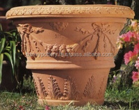 [Anny] Terre cuite, pots en argile, jardinières en argile de jardin; jardinières en terre cuite;