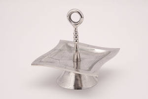 แผ่นโลหะตกแต่งเค้กและผลไม้ทำจากอลูมิเนียมสำหรับงานแต่งงานงานวันครบรอบสำหรับการแสดงคุกกี้หวานยอดนิยมใหม่ - Product Image 2